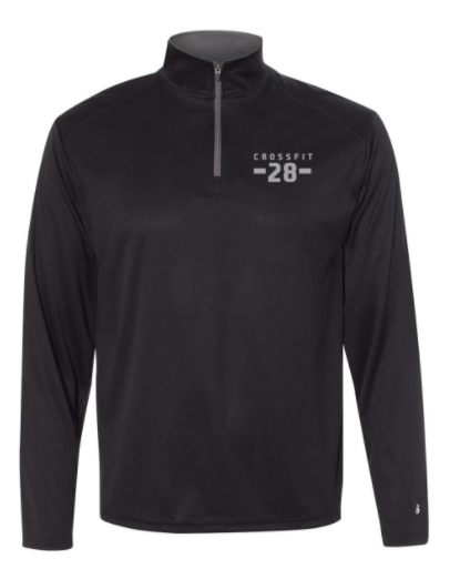 CrossFit 28:  Unisex 1/4 Zip Pullover