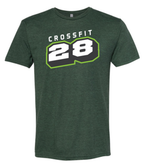 CrossFit 28:  Unisex Triblend Short Sleeve Tee *Available in 3 Color Options