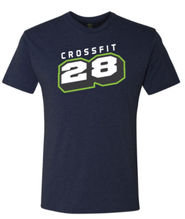 CrossFit 28:  Unisex Triblend Short Sleeve Tee *Available in 3 Color Options