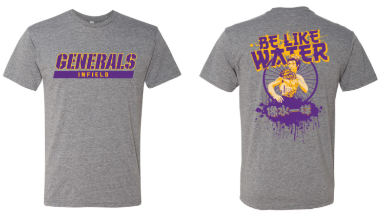 Generals Infield - Premium Heather Adult Unisex Triblend Tee