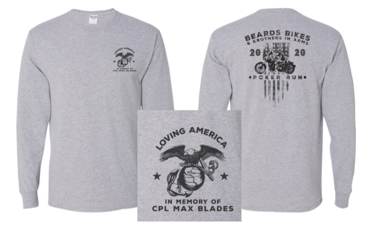 Max Blades - Adult Long Sleeve Unisex Tee