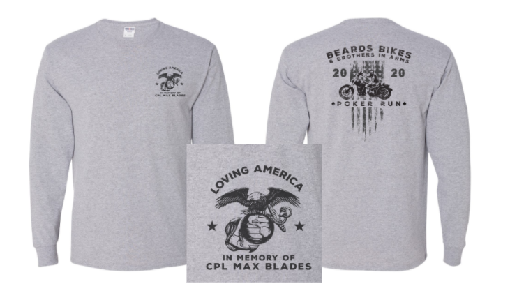Max Blades - Youth Long Sleeve Unisex Tee