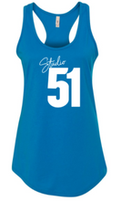 Studio 51:  Ladies Poly/Cotton Racerback Tank *Available in 2 Color Options