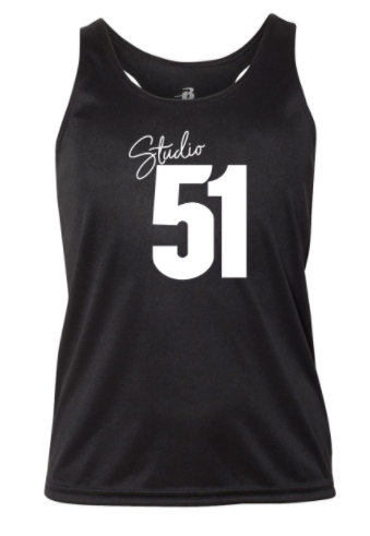 Studio 51:  Youth Polyester Performance Racerback Tank *Available in 2 Color Options