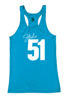 Studio 51:  Youth Polyester Performance Racerback Tank *Available in 2 Color Options