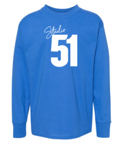 Studio 51:  Youth Long Sleeve Unisex Tee *Available in 2 Color Options