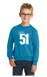 Studio 51:  Youth Crewneck Sweatshirt *Available in 2 Color Options