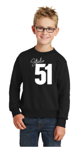 Studio 51:  Youth Crewneck Sweatshirt *Available in 2 Color Options