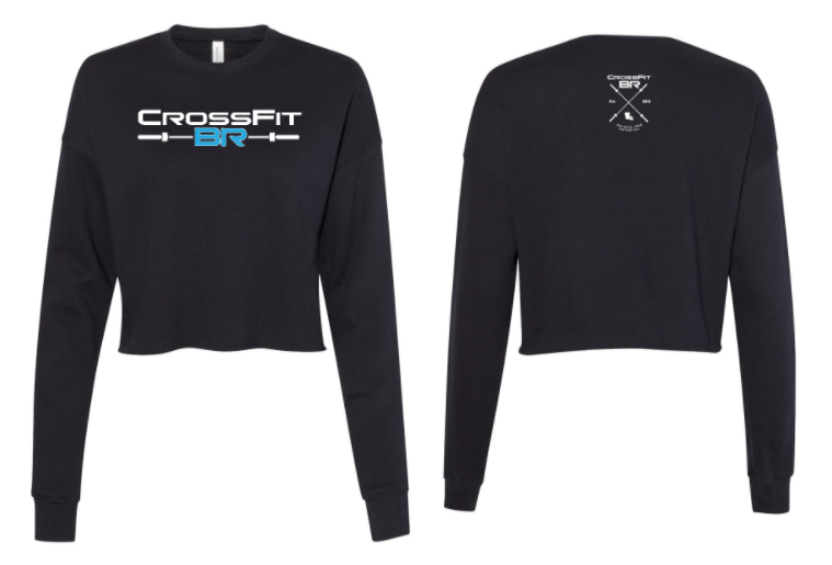 CFBR - Ladies Cropped Crew Fleece
