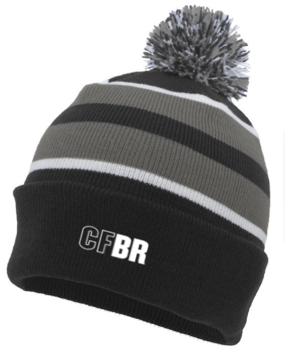 CFBR - Fold Over Pom-Pom Beanie