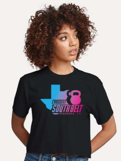 SouthBelt - Gradient Logo Cropped Tee