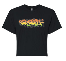 CrossFit 325 - Gradient Logo Ladies Cropped Tee *Avail. In 2 Color Options