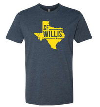 CrossFit Willis - TX State Logo Unisex Tee *Avail. In 5 Color Options