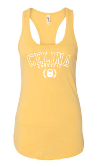 Celina CrossFit - Spring 23 Racerback Tank *Avail. In 3 Color Options